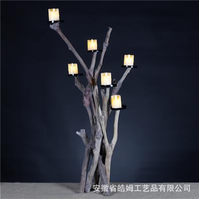 ins法式轻奢创意蜡烛台装饰品摆件客厅餐桌浪漫烛光晚餐婚庆道具展示图片