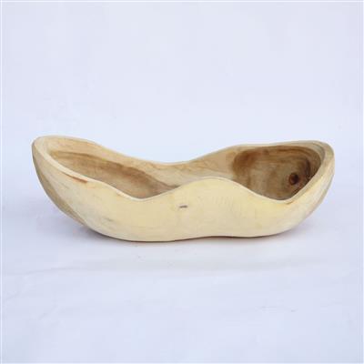 手工制作胡桃木船形装饰托盘果盘家居桌面摆件工艺品展示图片