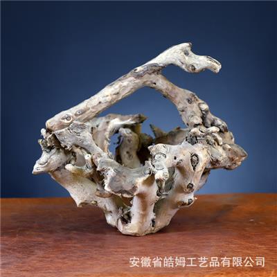 手工制作实木花篮花盆花器花桶花艺插花干花居家装饰器皿展示图片