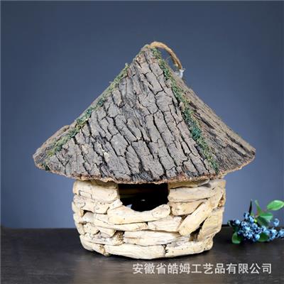 手工制作个性设计鸟窝鸟巢摆件挂件家居民宿酒店家居装饰展示图片