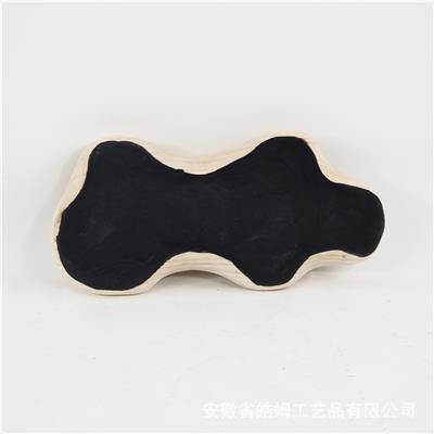 手工制作烧桐木工艺托盘果盘田园侘寂风家居民宿装饰摆件展示图片