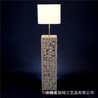 木质工艺台灯落地灯民宿餐厅咖啡馆朽木树根装饰木质灯具展示图片