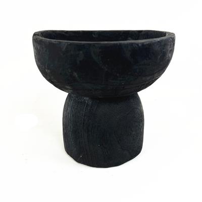 木质黑色碳化托盘摆盘零食盘展示图片